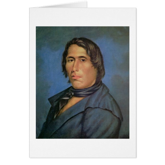 TECUMSEH (1768-1813) (aceite en lona) (Frente)