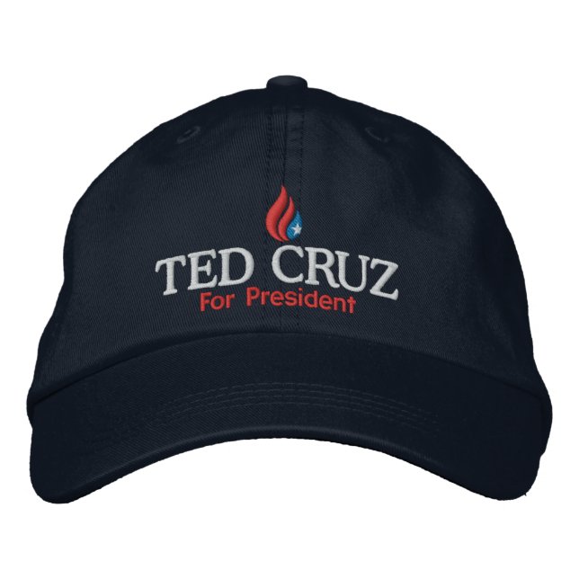 Ted Cruz para Presidente Personalizado Gorra de So (Anverso)
