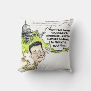 Ted Cruz Serpiente en la Hierba Almohada