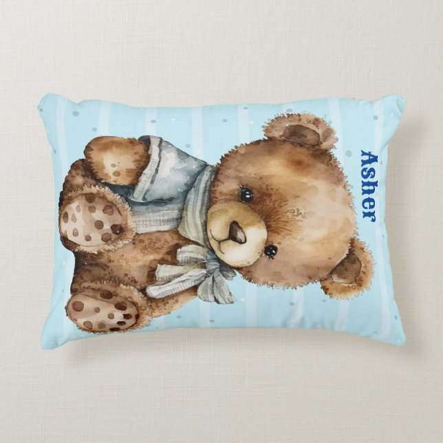Teddy Bear almohada grande, personalización dispon (Anverso)