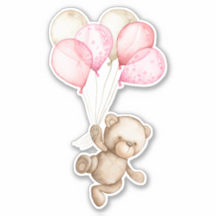Teddy Bear Baby Bear Cute Animal Pegatina