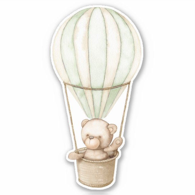 Teddy Bear Baby Bear Cute Animal Pegatina (Anverso)