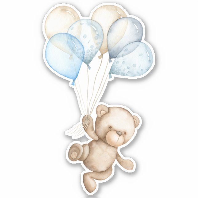 Teddy Bear Baby Bear Cute Animal Pegatina (Anverso)