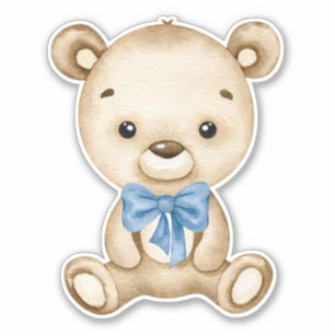 Teddy Bear Baby Bear Cute Animal Pegatina