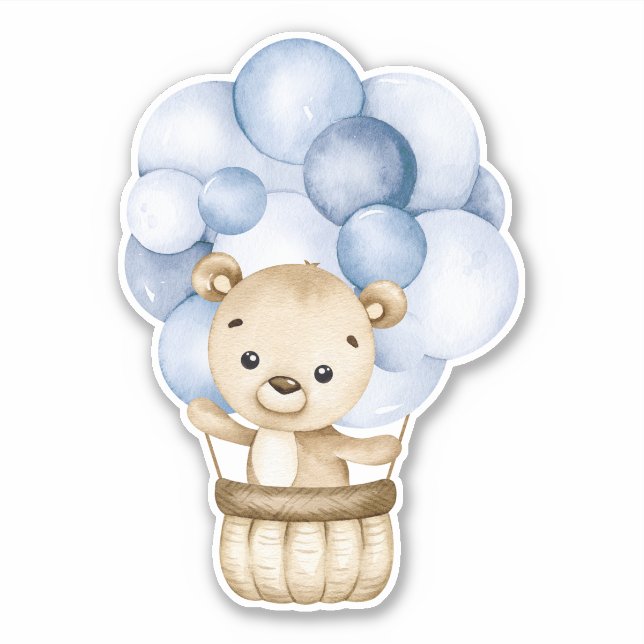 Teddy Bear Baby Bear Cute Animal Pegatina (Anverso)