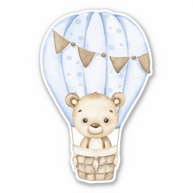 Teddy Bear Baby Bear Cute Animal Pegatina (Anverso)