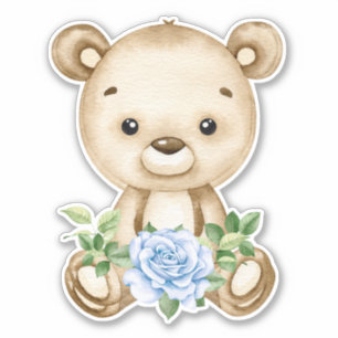 Teddy Bear Baby Bear Cute Animal Pegatina