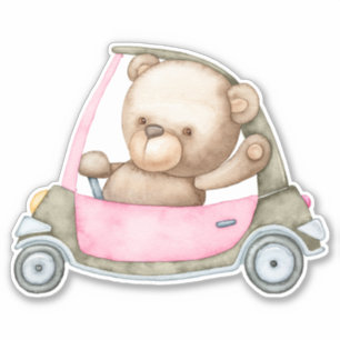 Teddy Bear Baby Bear Cute Animal Pegatina