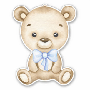 Teddy Bear Baby Bear Cute Animal Pegatina