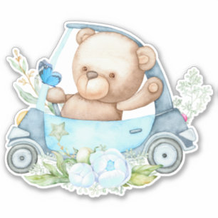 Teddy Bear Baby Bear Cute Animal Pegatina