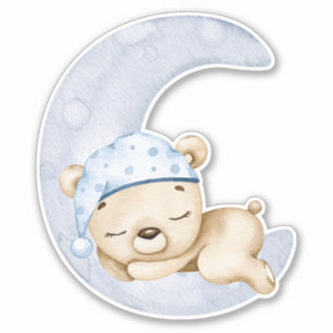 Teddy Bear Baby Bear Cute Animal Pegatina