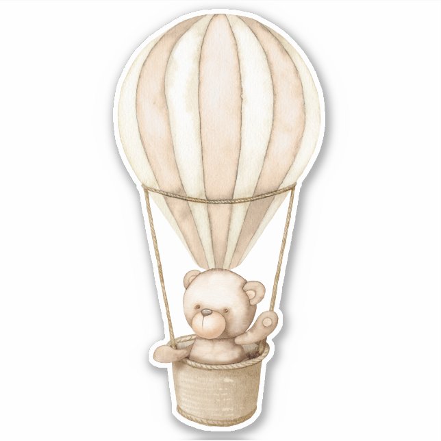 Teddy Bear Baby Bear Cute Animal Pegatina (Anverso)