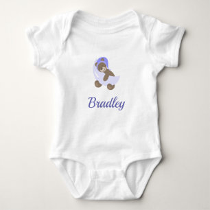 Teddy Bear Baby Jersey Bodysuit