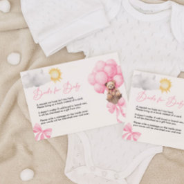 Teddy Bear Books Para La Tarjeta Del Bebé