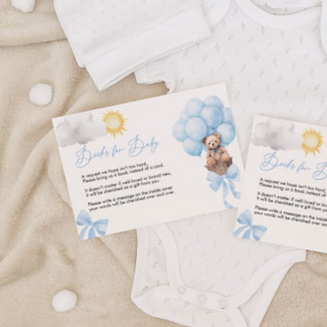 Teddy Bear Books Para Tarjeta De Bebé, Baby Shower (Subido por el creador)