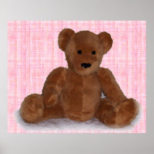 Teddy Bear Fotografia Lujosa Arte Rosa