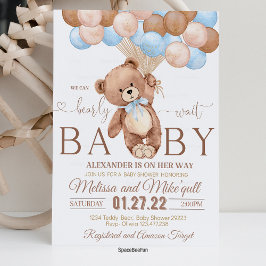 Teddy Bear Invitación Baby Shower Que Podemos Hace