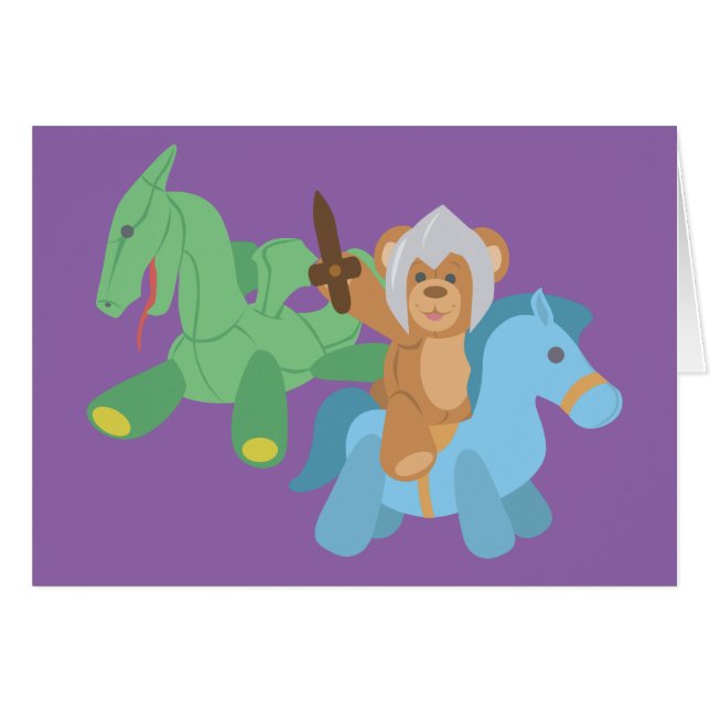 Teddy Bear Knight (Anverso (Horizontal))