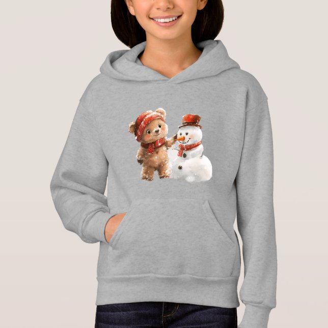 Teddy Bear y Snowman (Anverso)