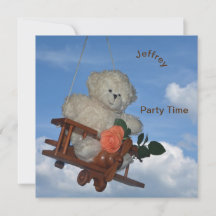 Teddy en viajes - Tarjeta