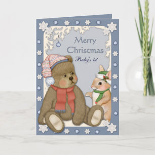 Teddybear - el primer navidad del bebé