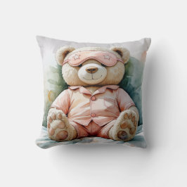 Teddybear lanzar almohada