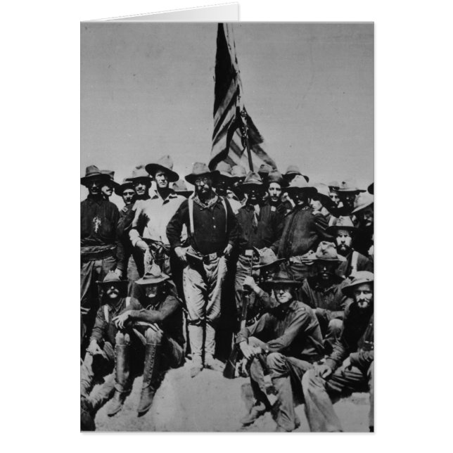 Teddy's Colts Teddy Roosevelt Rough Riders 1898 (Frente)
