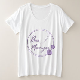 Tee con el logotipo de la autora Women's Plus
