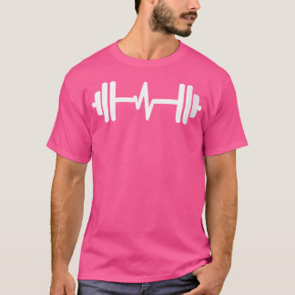 Tee De Fitness De La Camisa De Barbell Para El Gim