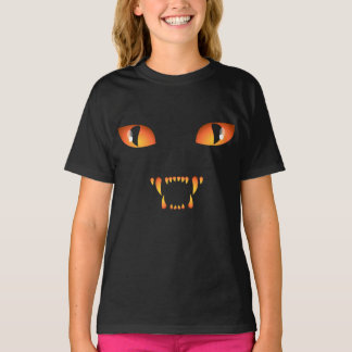 Tee de la camiseta de Halloween de un niño negro g