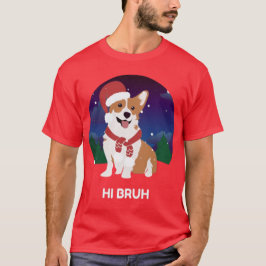 Tee de navidades para amantes del perro camiseta e