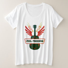 Tee de tamaño Feel Freedom Plus | El blando de las