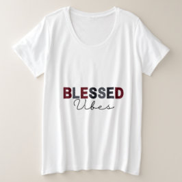 Tee de tamaño más grande de videos bendecidos por