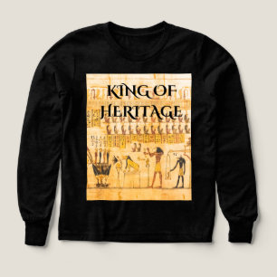 Tee egipcio inspirado en el patrimonio