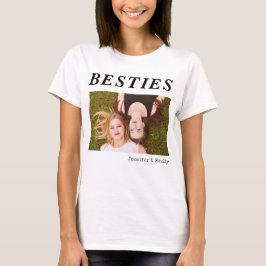 Tee fotográfico moderno de Besties - camiseta Pers