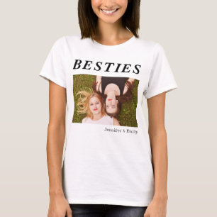 Tee fotográfico moderno de Besties - camiseta Pers