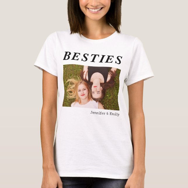 Tee fotográfico moderno de Besties - camiseta Pers (Anverso)