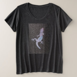Tee Gecko mujeres más tamaño en la ventana