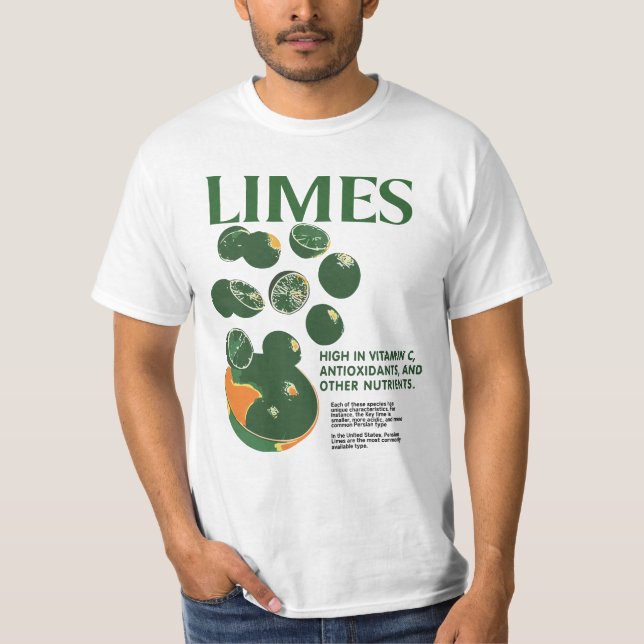 Tee gráfico de extremidades, camiseta de verduras, (Anverso)