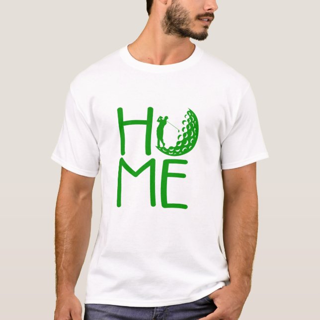 Tee gráfico para casa de golf - Camisa de regalo p (Anverso)
