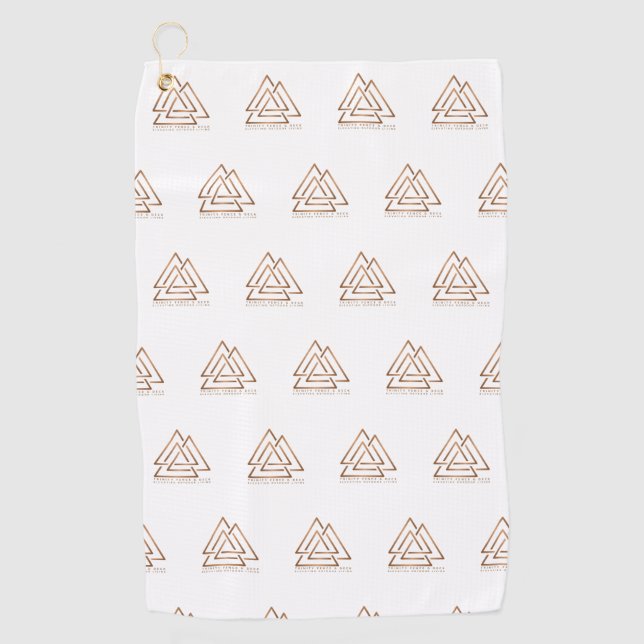 Tee Off in Style: La toalla "par-fecta" de Trinity (Anverso)