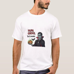 Tee personalizado de Papa Ghoul - camisetas con no