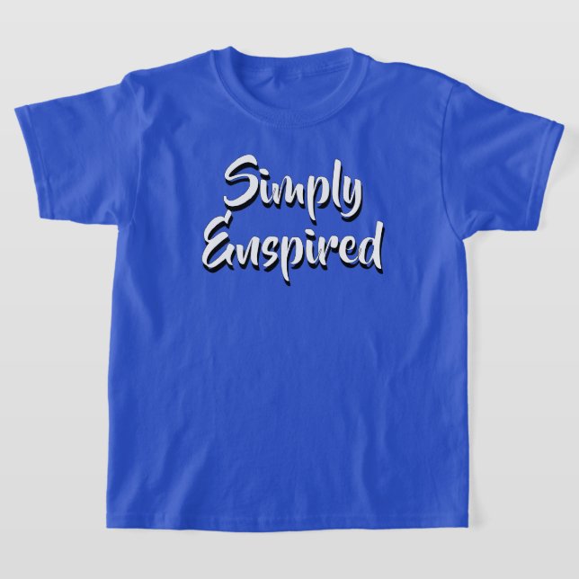 Tee simplemente incentivado para la camiseta de lo (Distribución)
