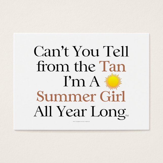 TEE Summer Chica Tan (Frente)