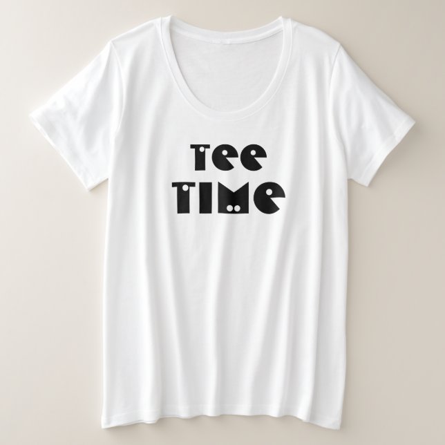 Tee Time T-Shirt (Anverso del diseño)