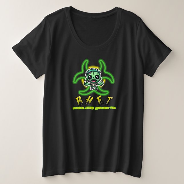 Tee. zombie divertido (Anverso del diseño)