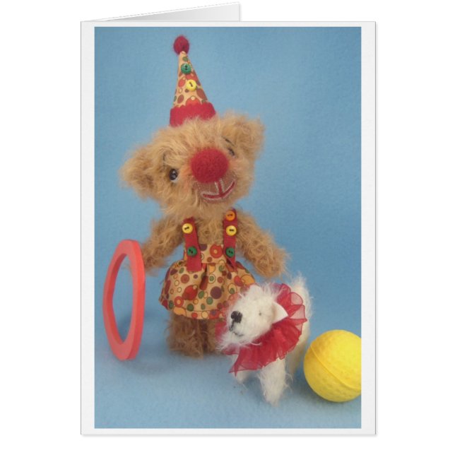 Teehee y su perro, palomitas (Frente)