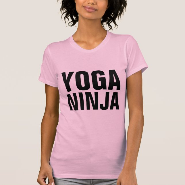 Tees de camisetas de YOGA NINJA (Anverso)