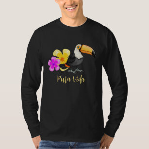 TeeShirt Trópico Toucan Pura Vida Diseño Camiseta