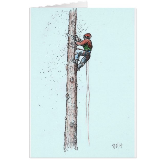 Tegando al cirujano arborista (Frente)